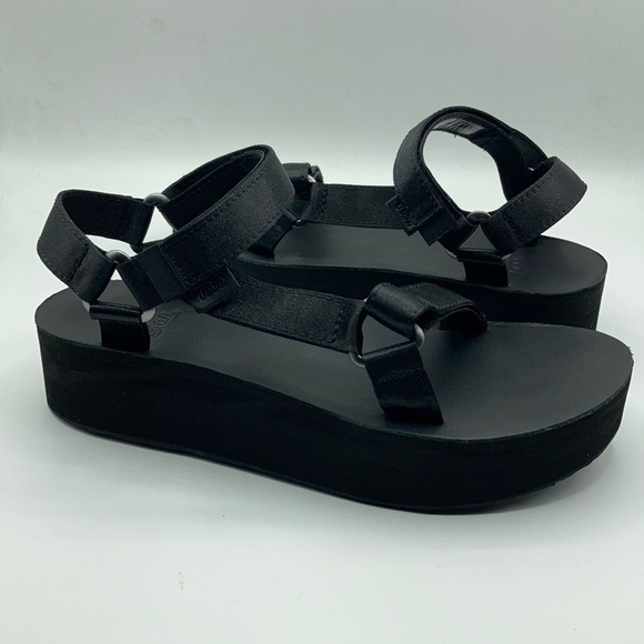 Teva Shoes - Teva Flatform Universal Satin Platform Sandals